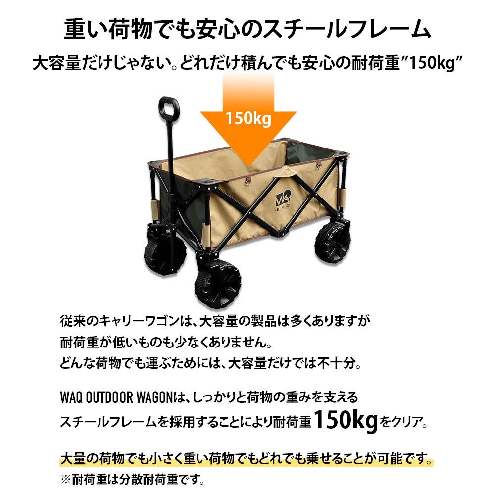 [レンタル] WAQ(ワック) アウトドアワゴン WAQ-W１ - 8