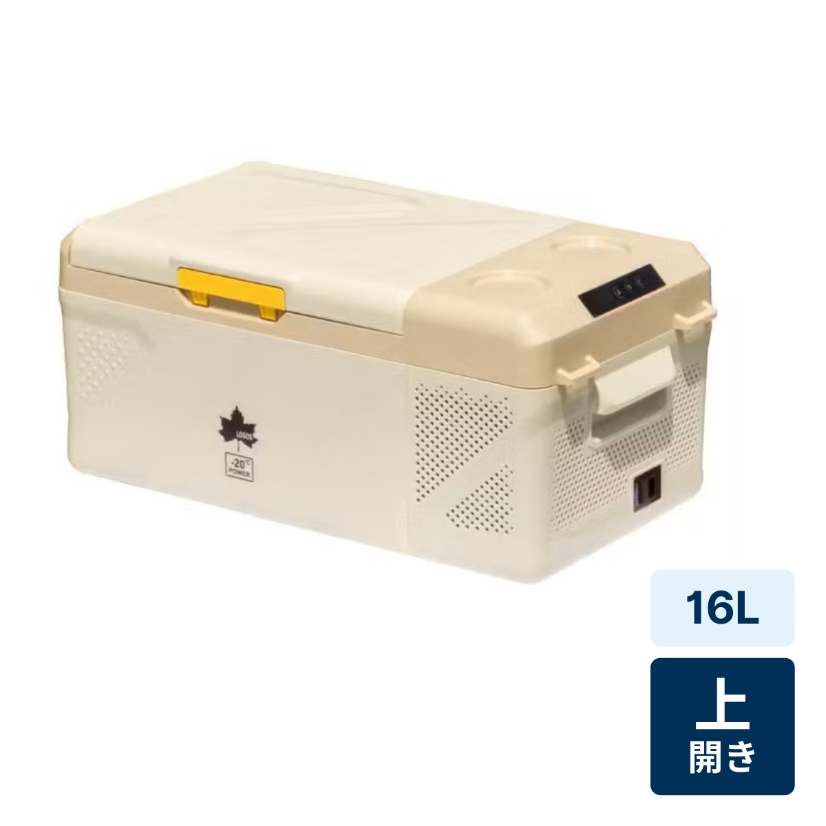 レンタル] [20L]クラカ(kuraca) ポータブル冷蔵 冷凍庫 KFERA-20-WH