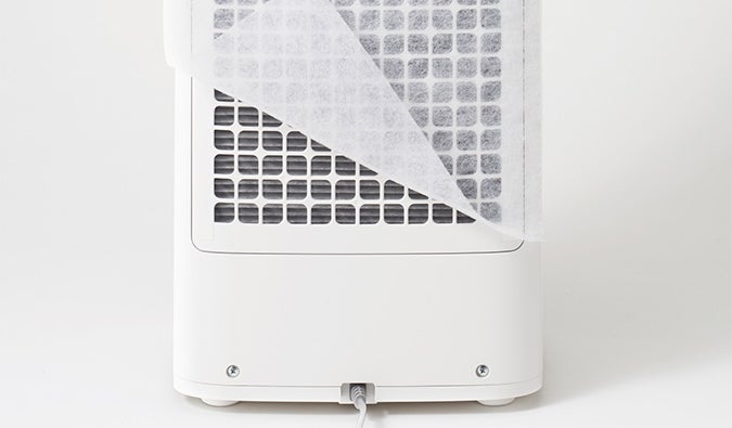 [レンタル] シャープ 加湿空気清浄機 プラズマクラスター25000 KI-RS40 ホワイト(空気清浄～18畳 / 加湿〜最大12畳) - 5