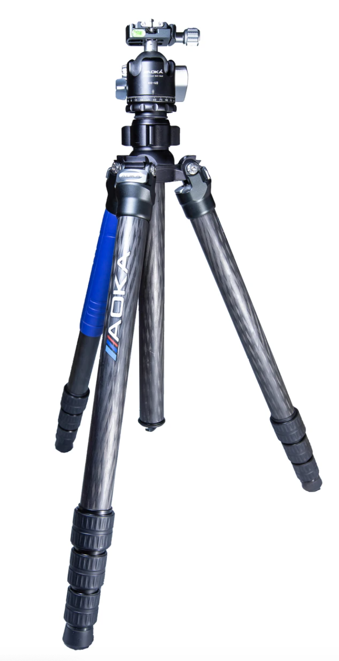 AOKA トラベラー三脚＋自由雲台 KG324C＋BH40