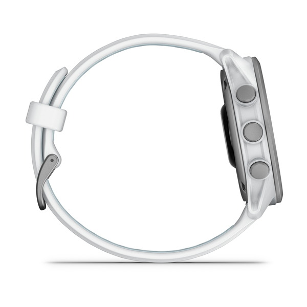 ガーミン(GARMIN) Forerunner 170 Music ランニングウォッチ ホワイトストーン バンドと側面 - 10