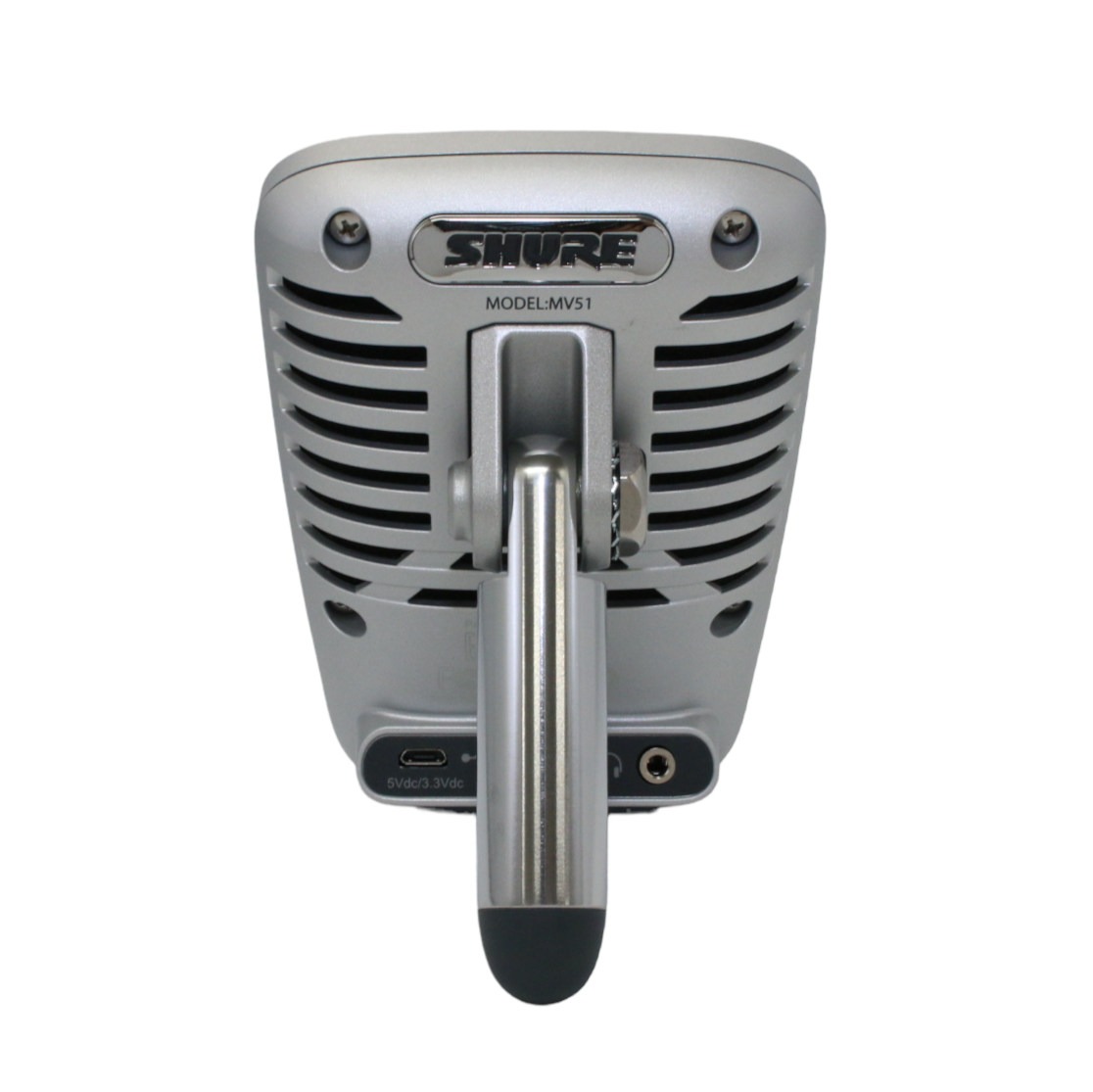 [レンタル] SHURE MV51 デジタルラージダイアフラム コンデンサー マイクロホン - 3