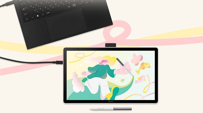 [レンタル] Wacom ワコム One 液晶ペンタブレット 14 (DTC141W0) - 6