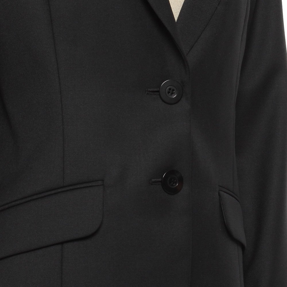 [レンタル] レディース フォーマルスーツ2点セット(ジャケット+フレアスカート) ブラックの宅配レンタル - 6