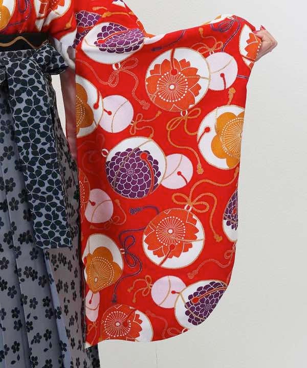 [レンタル] 【対応身長 157cm～165cm】卒業式 袴 レンタル フルセット 女性 袴セット-1042の宅配レンタル - 20