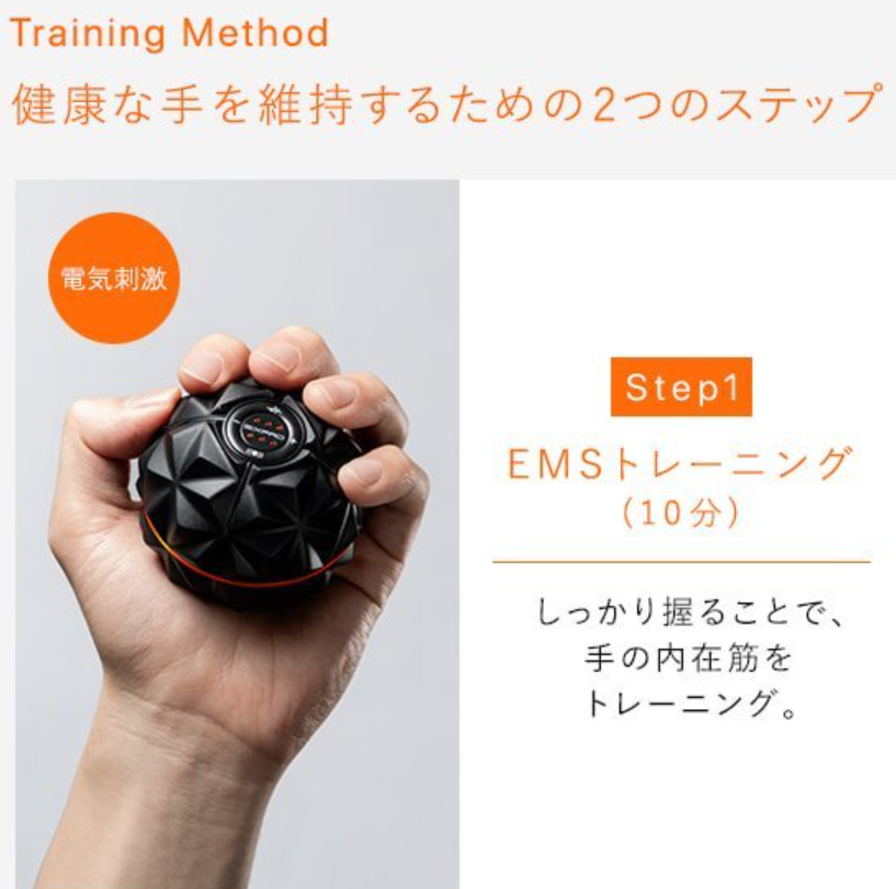 レンタル] MTG SIXPAD(シックスパッド) ハンドパルス SE-AR00A