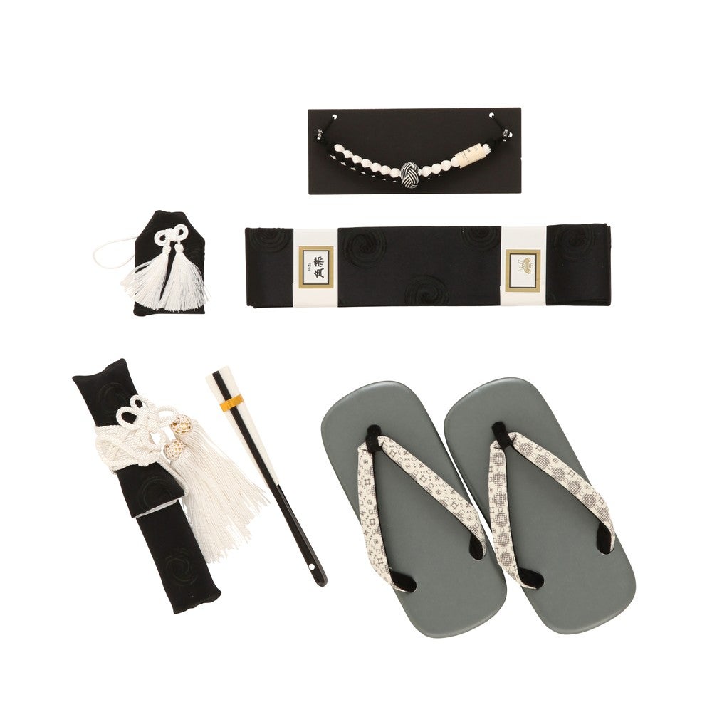 [レンタル] 七五三/節句 袴セット 5歳男の子 モダン 紋章の宅配レンタル - 6