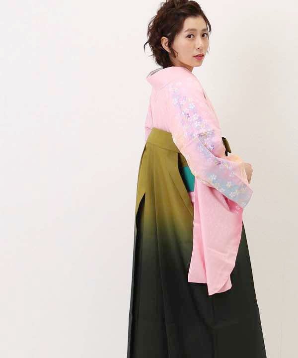 [レンタル] 【対応身長 150cm～157cm】卒業式 袴 レンタル フルセット 女性 袴セット-797の宅配レンタル - 11