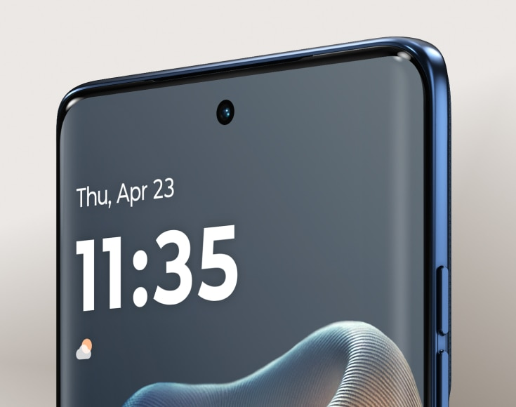 MOTOROLA edge 60 ジブラルタルシーネイビー ディスプレイ - 14