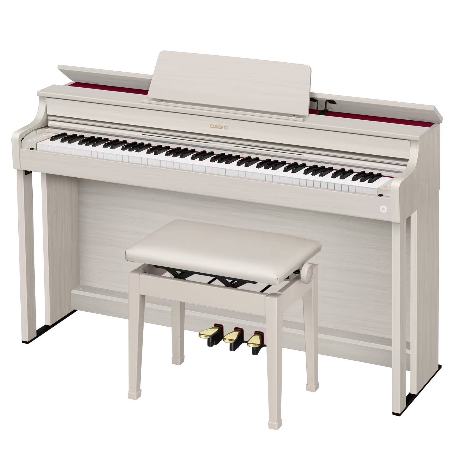 [レンタル] CASIO(カシオ) CELVIANO AP-300 電子ピアノ グレーベージュウッド調