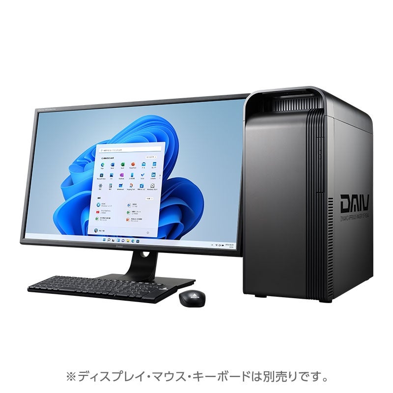 [レンタル] mouse(マウス) DAIV FM-A7G7S クリエイター向けデスクトップパソコン FMA7G7SB6ADCW101DEC - 9