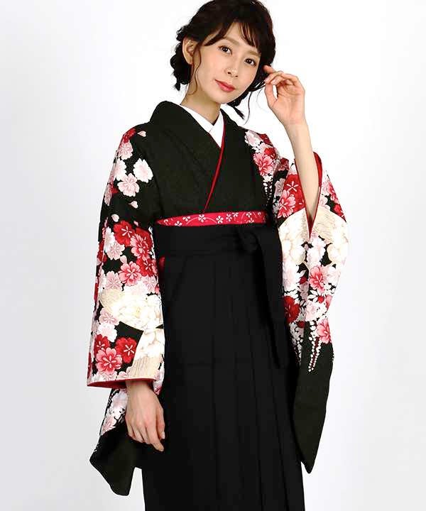 [レンタル] 【対応身長 157cm～165cm】卒業式 袴 レンタル フルセット 女性 袴セット-908の宅配レンタル - 18