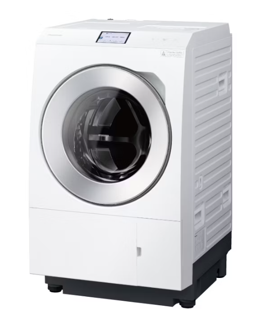 [レンタル] パナソニック 【左開き】洗濯12kg/乾燥6kg ななめドラム式洗濯乾燥機 NA-LX129DL マットホワイト - 2