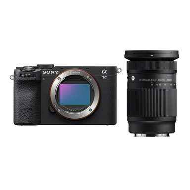 [運動会・卒業式・入学式] ソニー α7C II ＆ シグマ CONTEMPORARY 20–200mm F3.5–6.3 DG 高倍率ズームレンズセット