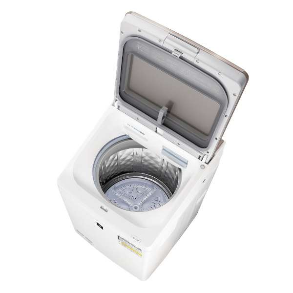 [レンタル] シャープ ES-PW11J 11kg プラズマクラスター搭載 穴なし槽 縦型洗濯機 - 4