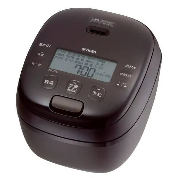【長期利用向け】[5.5合炊き]タイガー魔法瓶 炊きたてJRI-H100 炊飯器 圧力IH式 ディープブラウン