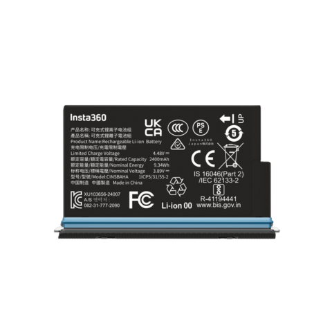 [レンタル] Insta360 X5 360度カメラ 予備バッテリー