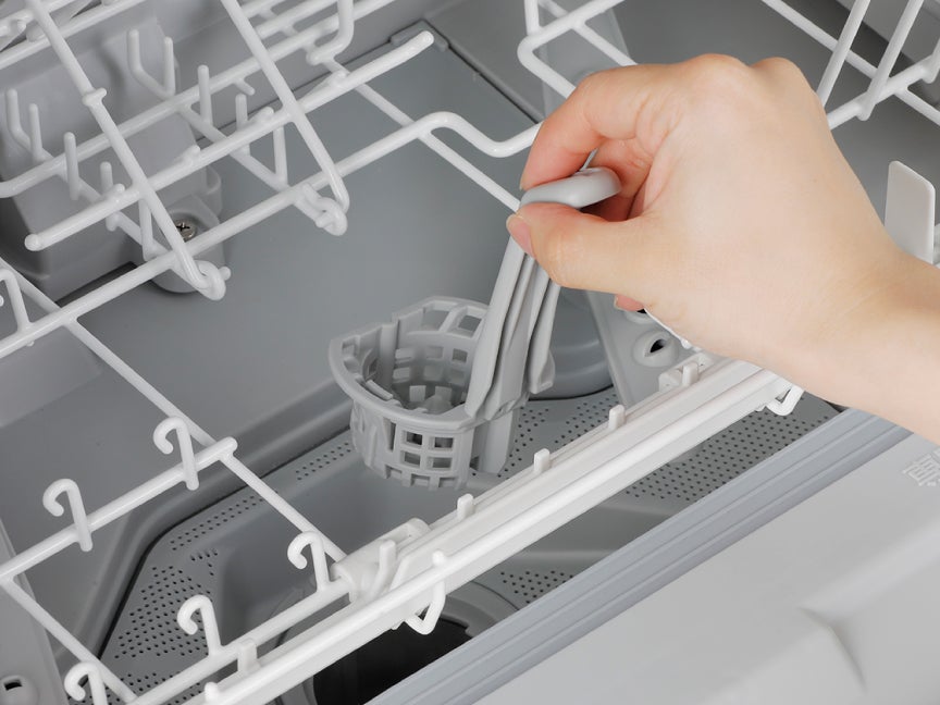 [レンタル] [～食器24点]パナソニック スリム食器洗い乾燥機 NP-TSP1 工事不要 タンク式 4人分 - 11