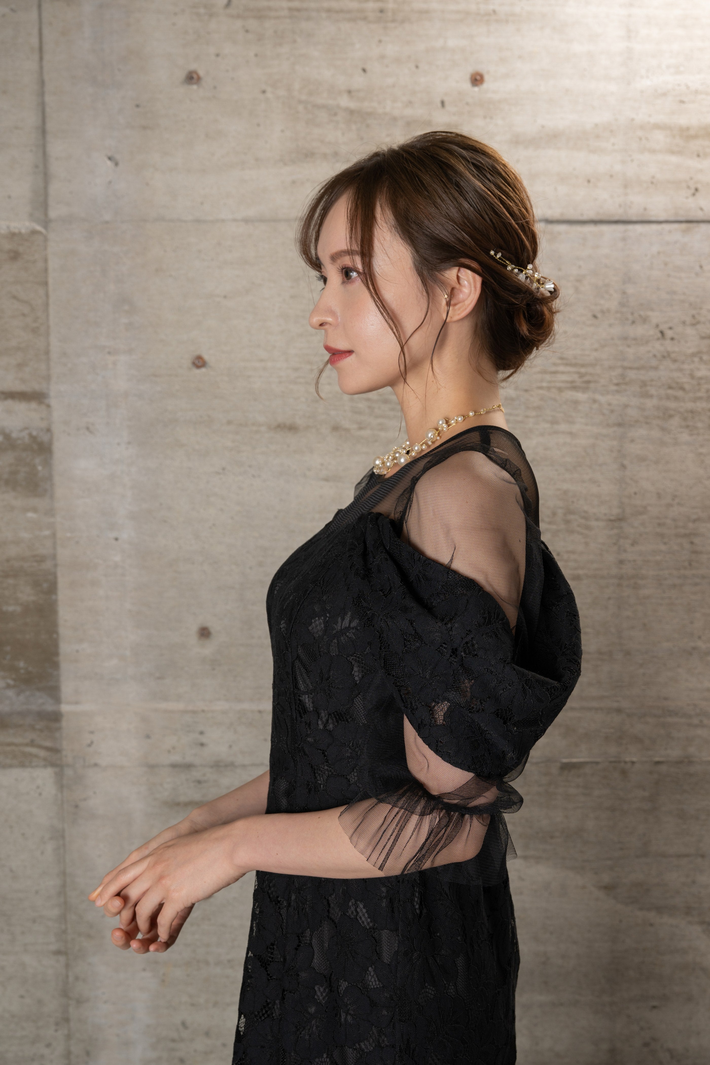 [レンタル] BELINDA DE CAPRIS レースオフショルチュールワンピース ワンピースドレスの宅配レンタル - 14