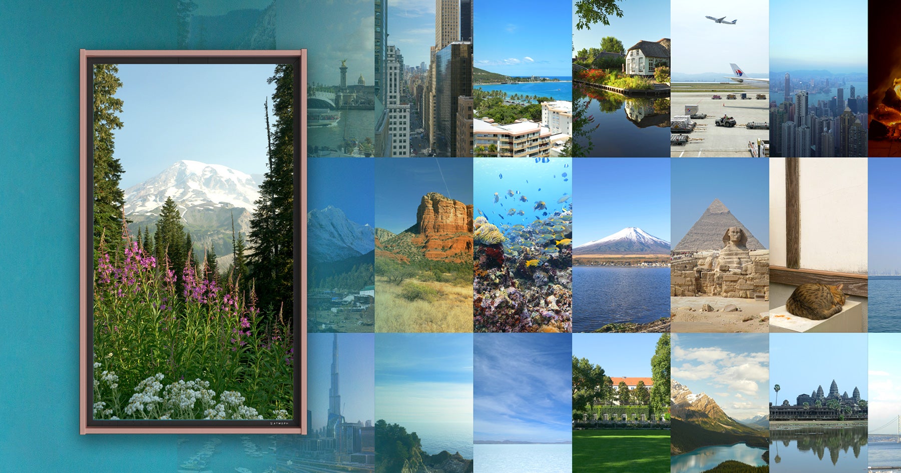 レンタル] Atmoph (アトモフ) Window 2 [Basic] ホワイト