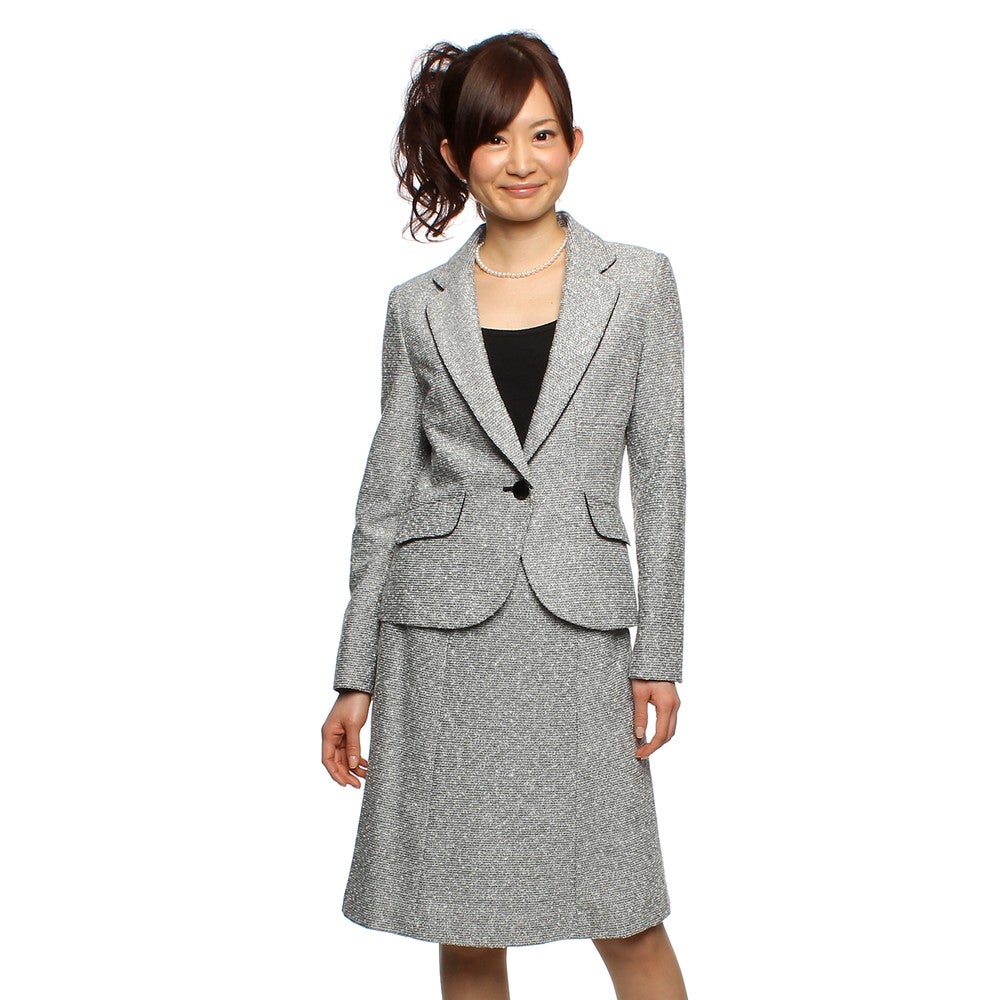 レンタル] f-mode セレモニースーツ3点セット(ジャケット+スカート+  