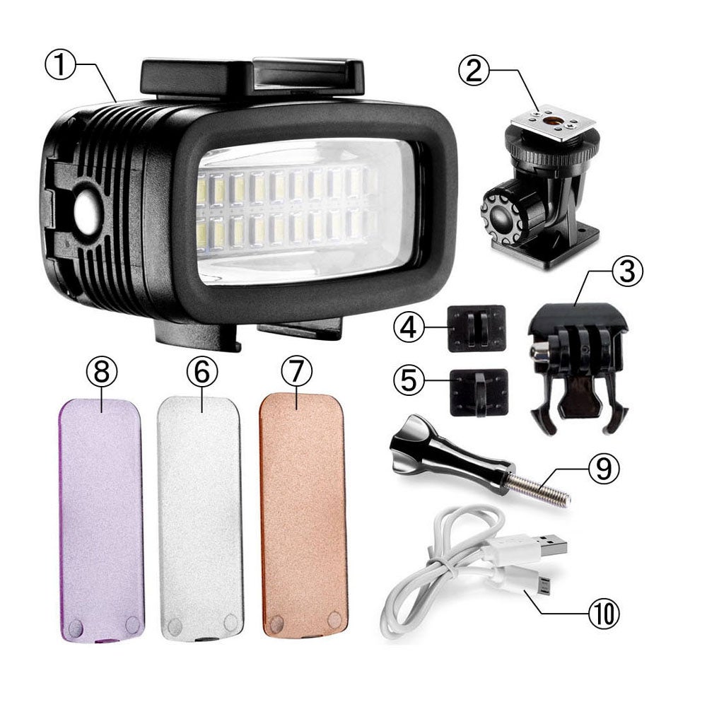 [レンタル] LPL LEDライト ウォーターアクション VL-580C - 3