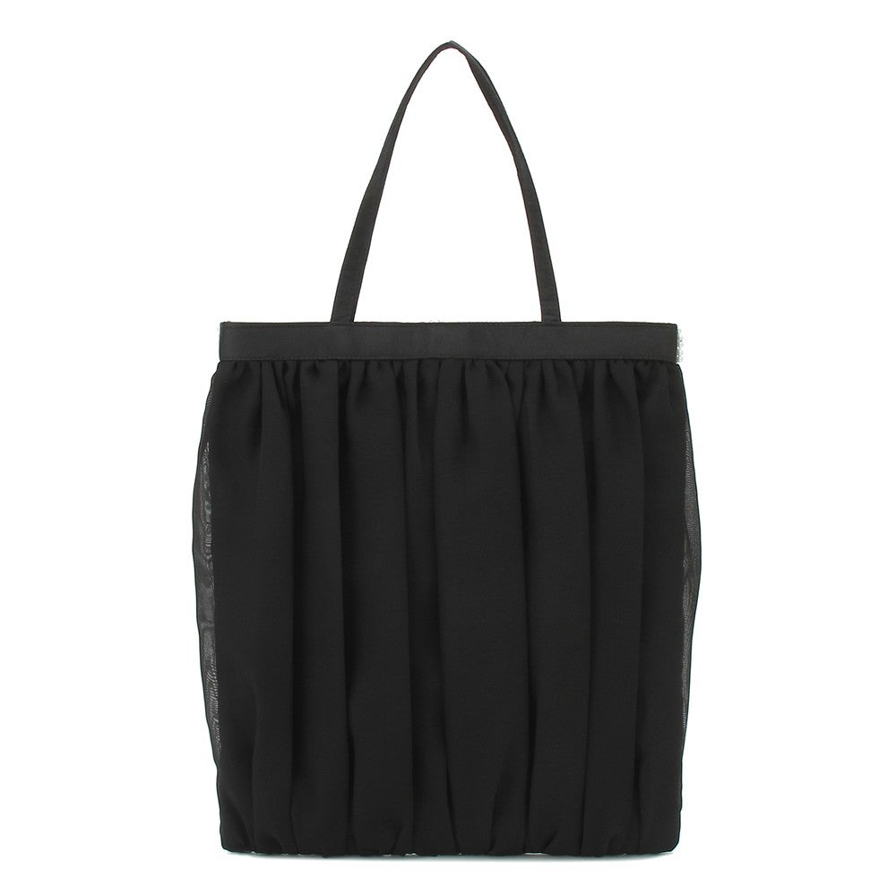 [レンタル] レディース ギャザー風 パール＆ビジュー付き サブバッグ - 6