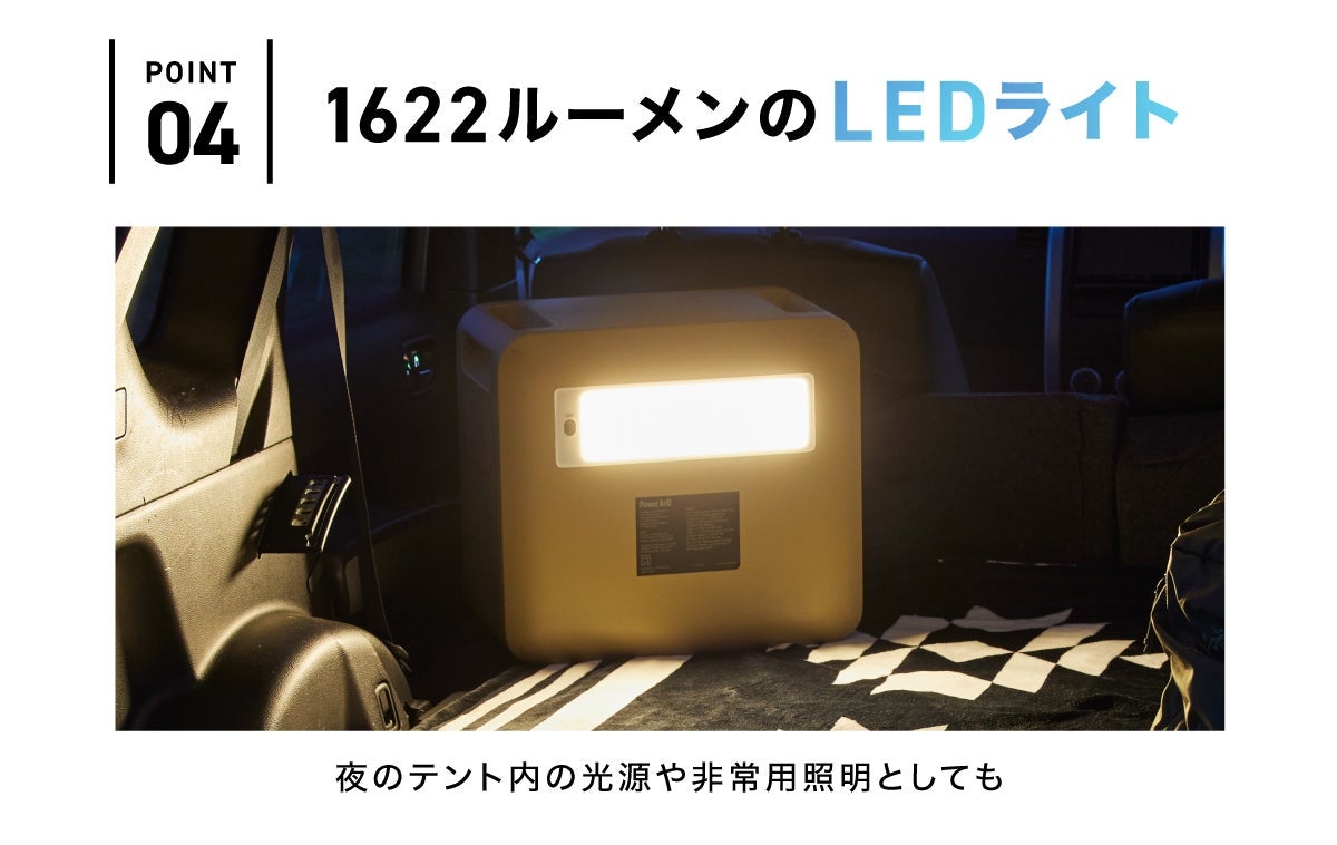 [レンタル] 加島商事 PowerArQ Max ポータブル電源（2150Wh） - 13
