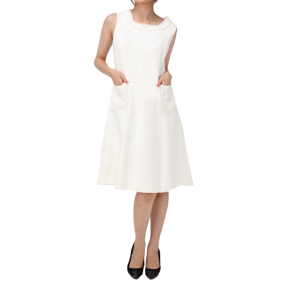 [レンタル] トゥービーシック セレモニースーツ2点セット(ジャケット+ワンピース) ホワイト / ベージュの宅配レンタル - 3