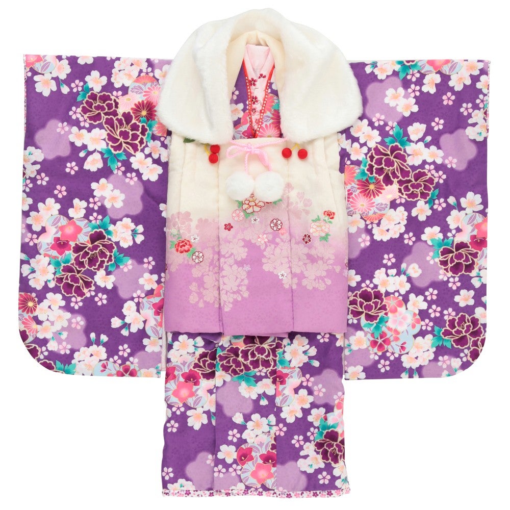 3歳女の子用の七五三衣装レンタル