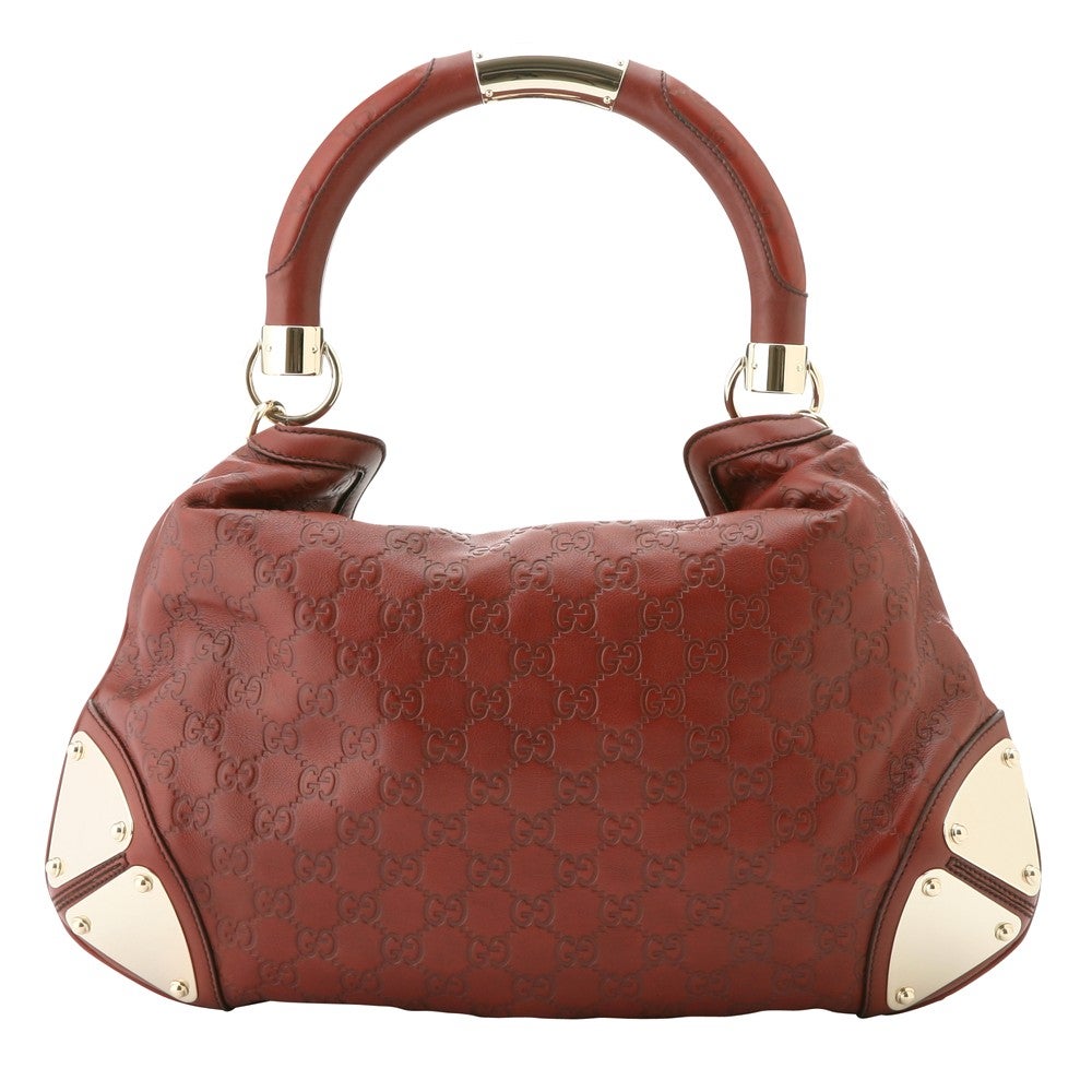 [レンタル] レディース グッチ バンブーショルダーバッグ シマレザー - 3