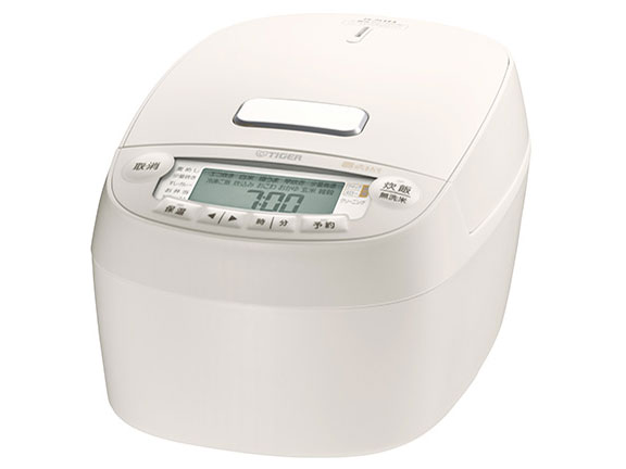 [レンタル] [5.5合炊き] タイガー魔法瓶 炊飯器 圧力IH式 炊きたて JPV-S100 ホワイト