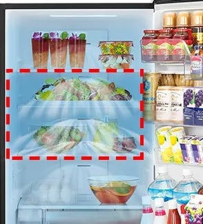 [レンタル] [265L][二人暮らし向け][右開き]日立 R-27V 冷凍冷蔵庫 - 4