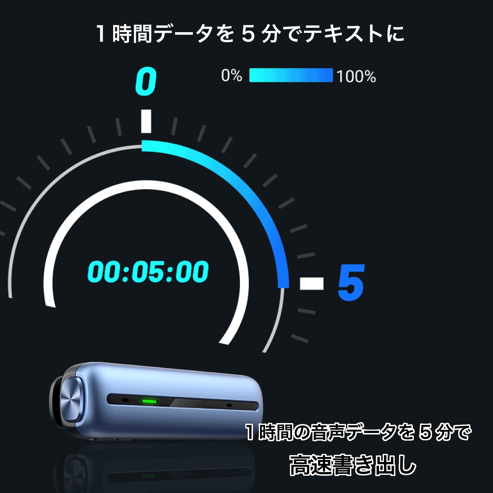 [レンタル] Wooask S01 ボイスレコーダー - 9