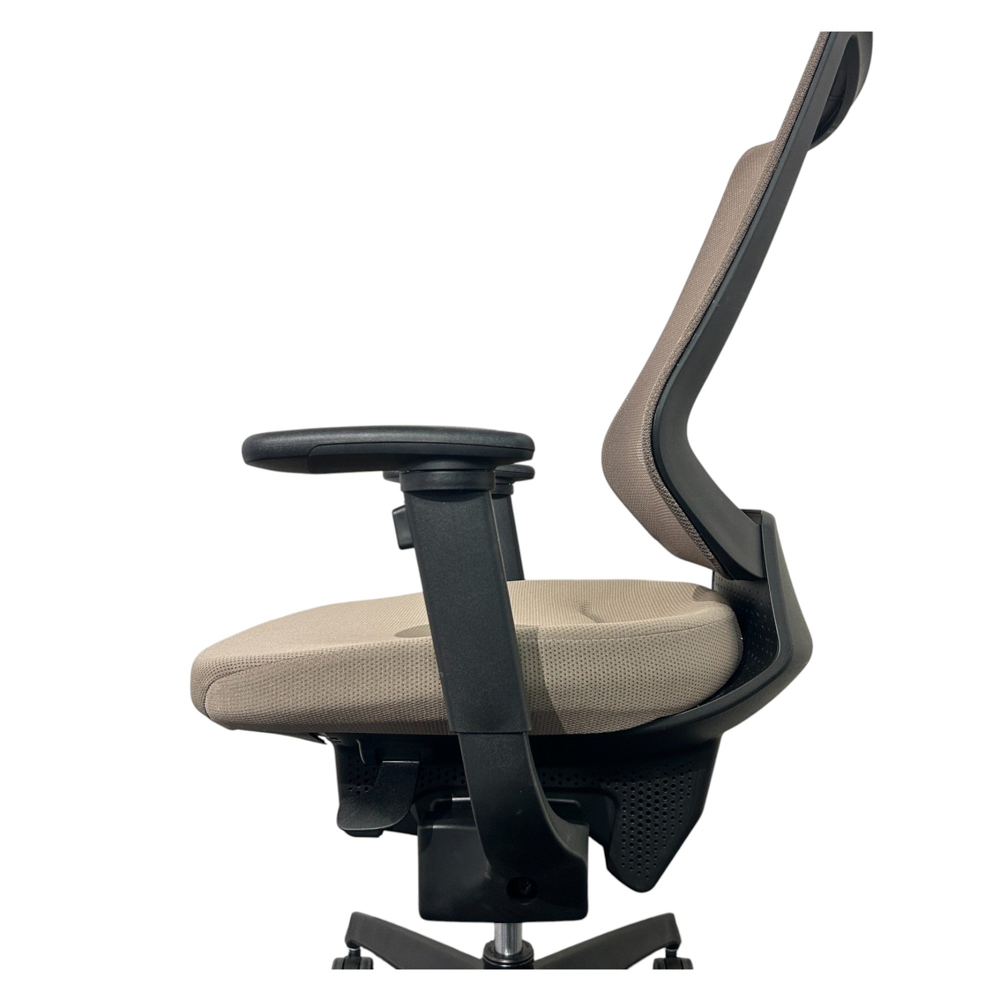 [レンタル] コクヨ オフィスチェア ing ハイバック 可動肘 ダークグレージュ ブラック CRS-G3402E6 - 10