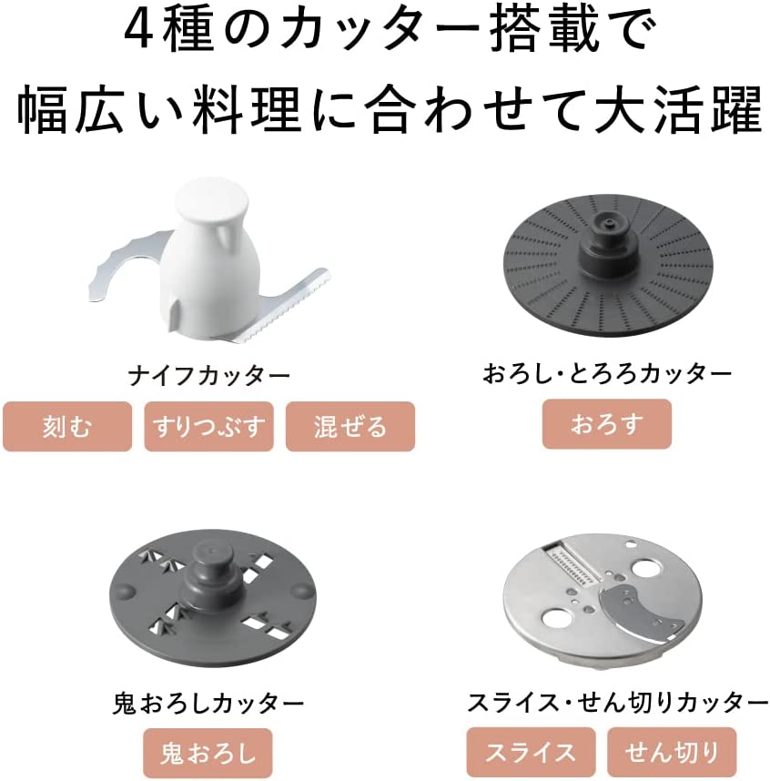 [レンタル] パナソニック フードプロセッサー MK-K82 - 3