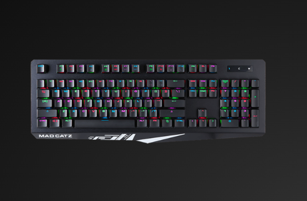 [レンタル] Mad Catz(マッドキャッツ) S.T.R.I.K.E4 メカニカルゲーミングキーボード - 5