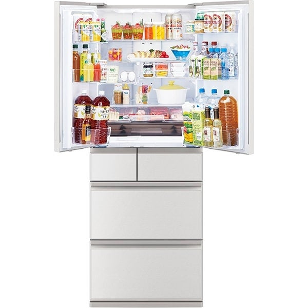 [レンタル] [608L][ファミリー向け][観音開き]三菱電機 MR-WZ61K 冷凍冷蔵庫 - 9