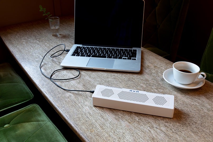 [レンタル] フルデジタルポータブルスピーカー OVO ブラック - 4