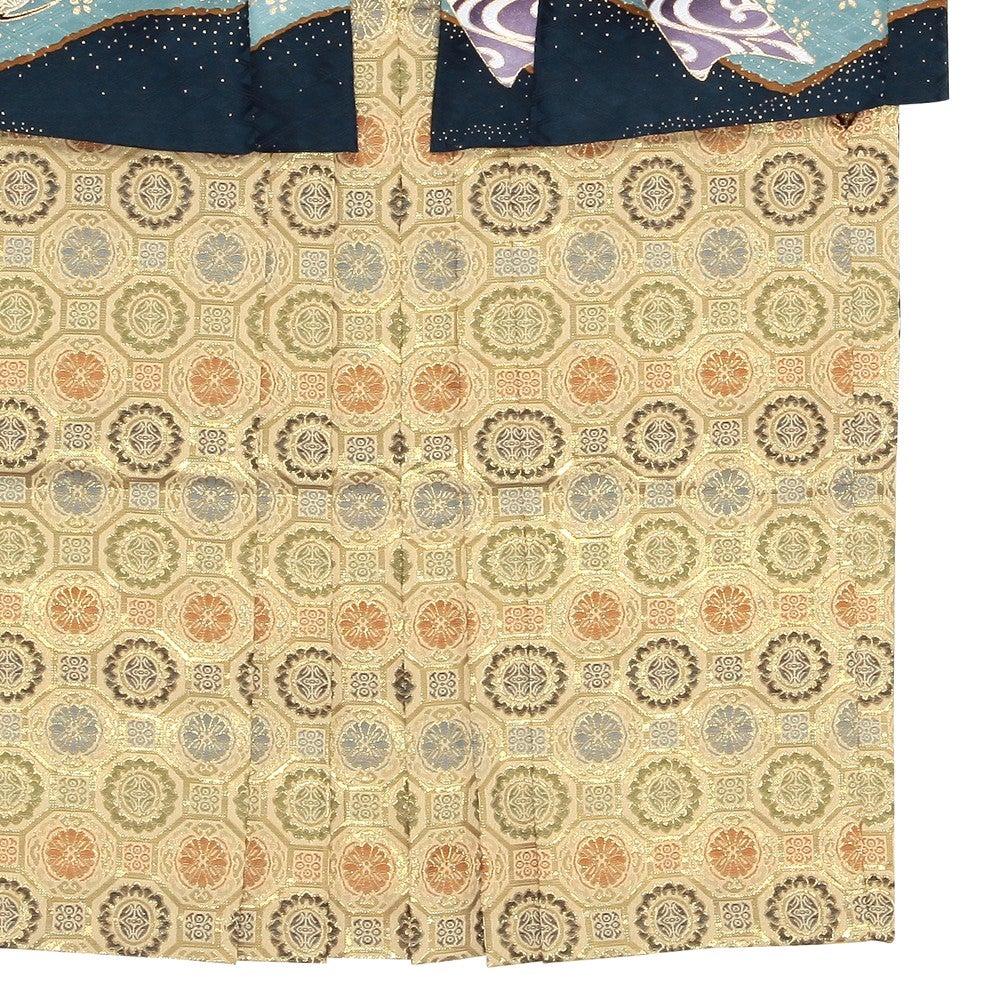 [レンタル] 七五三/節句 袴セット 3歳男の子 鷹 金色地紋の宅配レンタル - 2