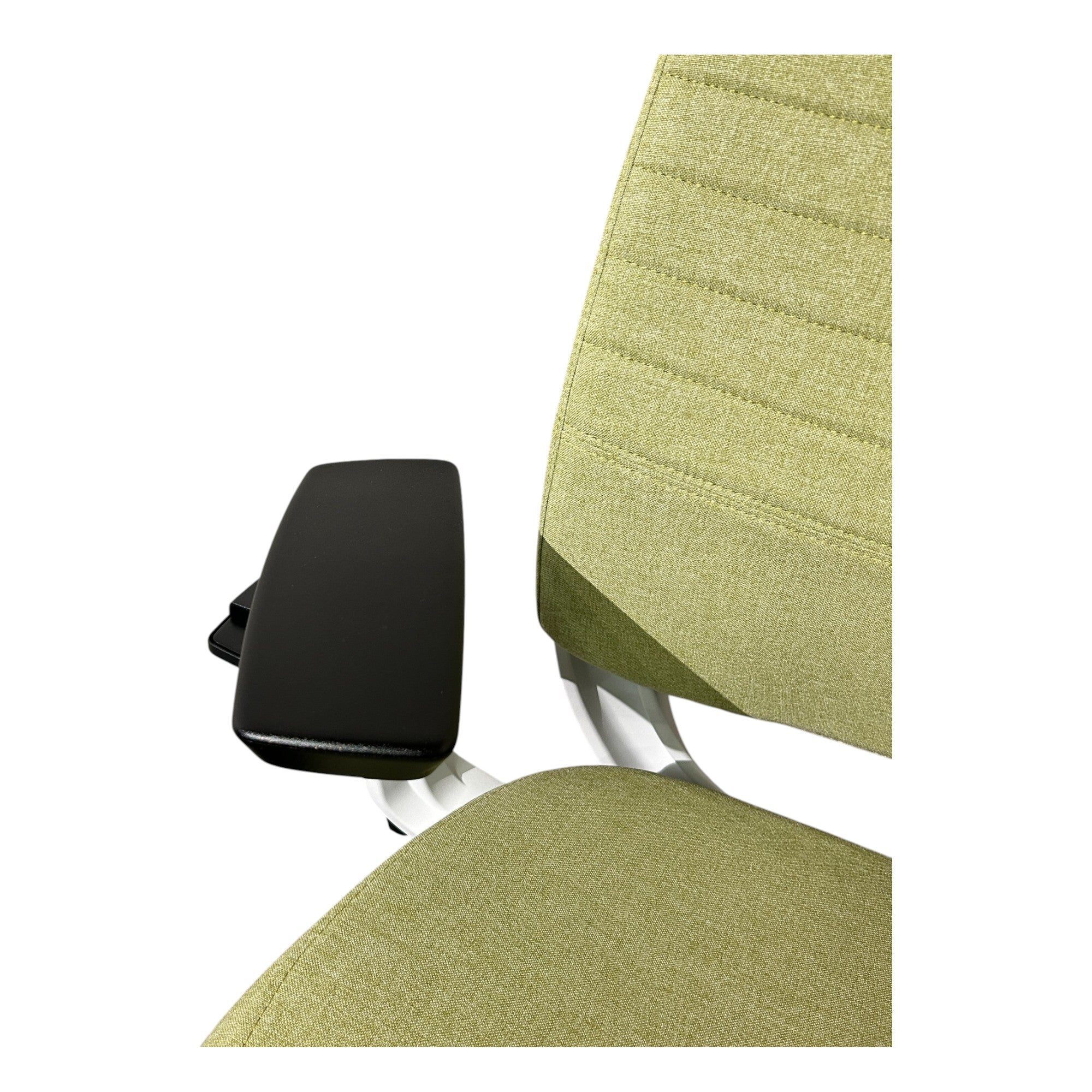 [レンタル] Steelcase オフィスチェア Series 2 ハイバック 可動肘 ランバーサポート グラス ホワイト 436UPHQSA - 9