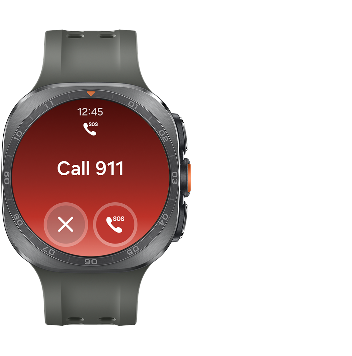サムスン(Samsung) Galaxy Watch Ultra2(LTE, 47mm) 緊急SOS 画面 - 26