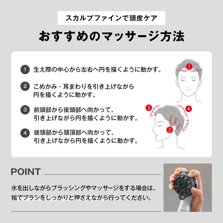 [レンタル] TKS スカルプファイン・スタータキット シャワーヘッド - 5