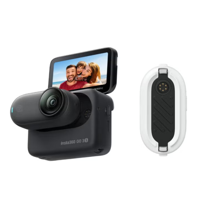 Insta360 GO 3S 128GB アクションカメラ バッテリーパックセット ブラック
