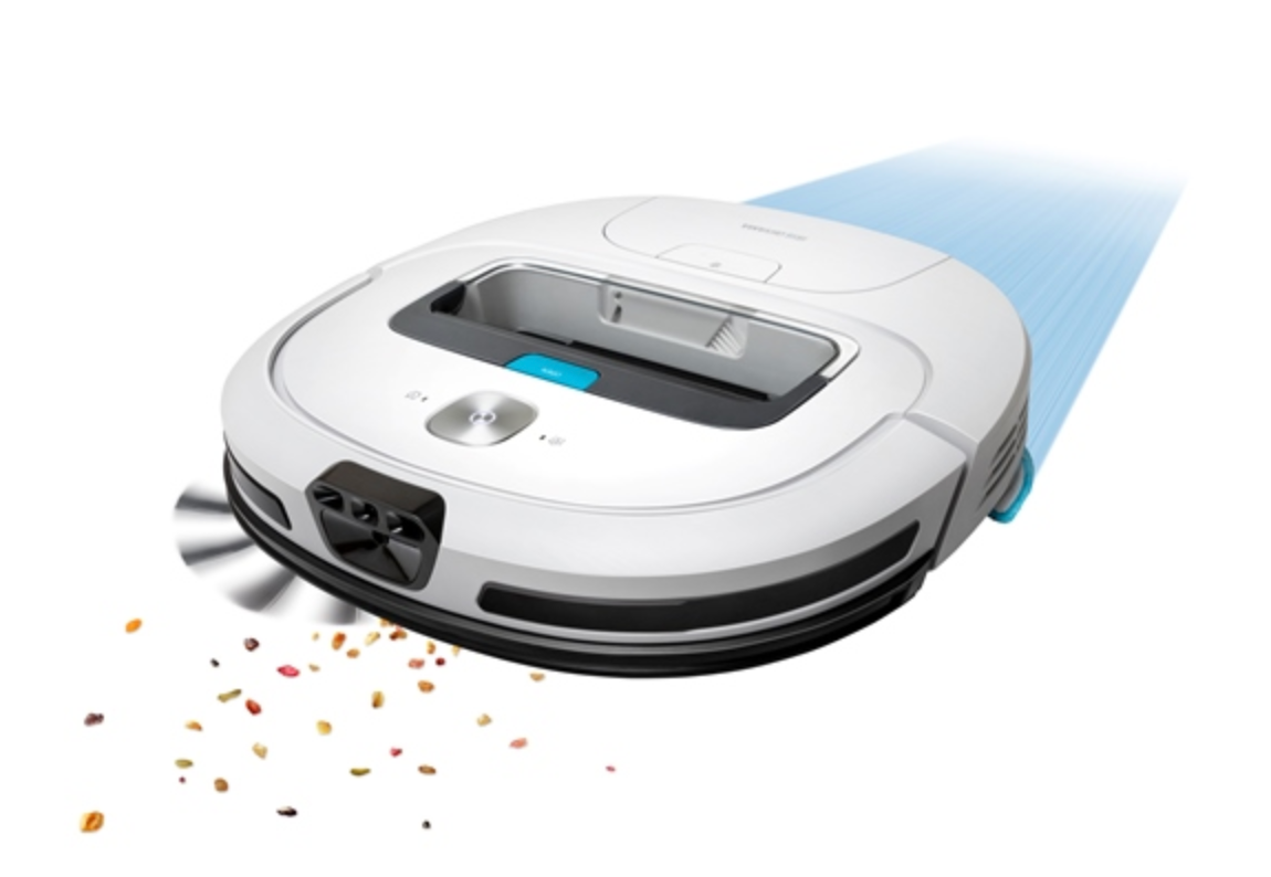 [レンタル] アイリスオーヤマ ロボット掃除機 水拭き リモコン付き IC-R01-W - 2