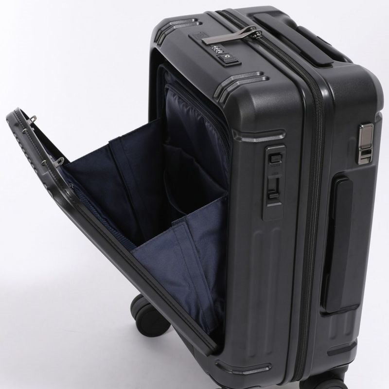 [レンタル] [1-3泊向けサイズ]BERMAS INTER CITYⅡ PRO No.60566 36L 48cm ワンタッチフロントオープン ハードスーツケースの宅配レンタル - 10