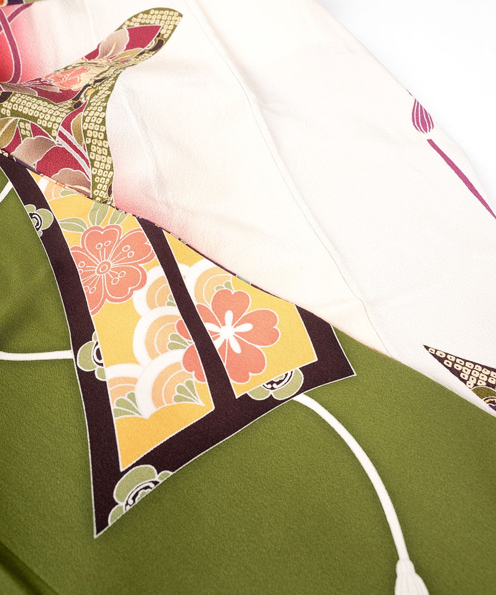 [レンタル] 【対応身長155-170cm】レンタル振袖フルセット-855の宅配レンタル - 7