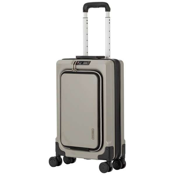 [レンタル] [1-3泊向けサイズ]LEGEND WALKER 6031 フィット 15L/拡張時35L ハードスーツケース グレイッシュベージュ