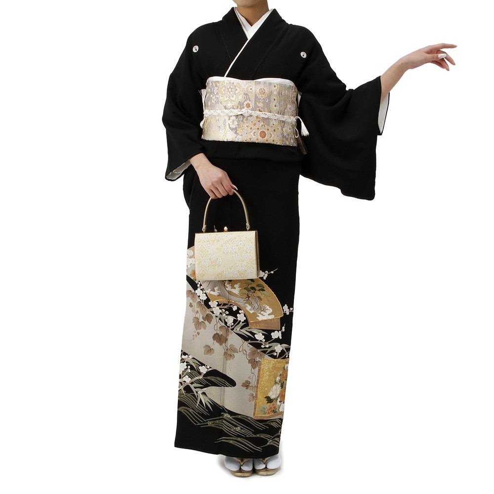 [レンタル] 留袖セット 反物柄 (長襦袢、帯、和装小物一式)の宅配レンタル - 3