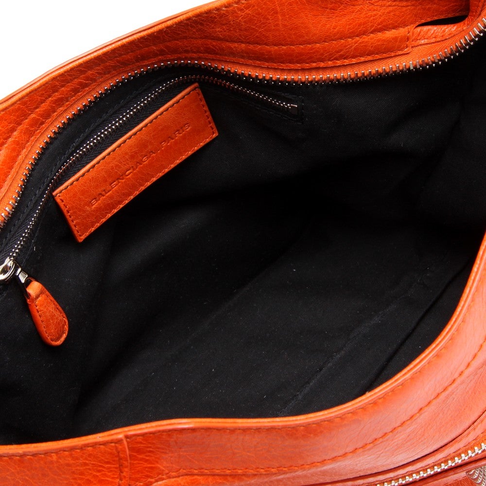 [レンタル] レディース バレンシアガ ジャイアント GIANT CITY レザー ハンドバッグ - 10